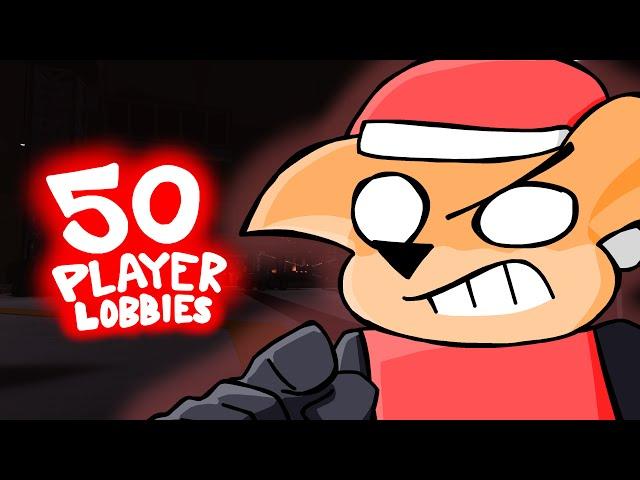 50 Player Roblox Pressure Lobbies with YOU