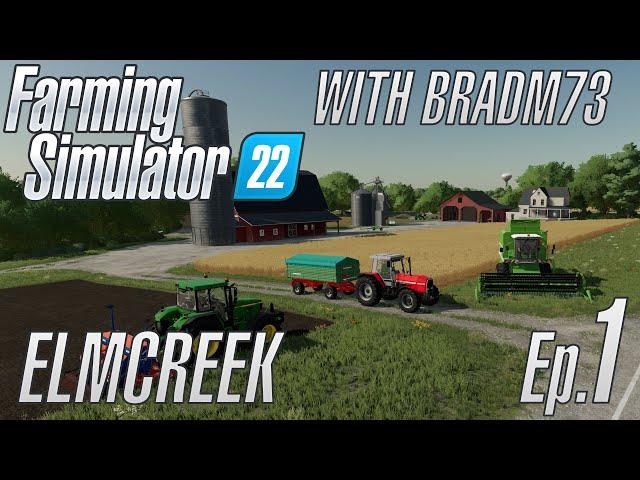 Farming Simulator 22 - Let's Play!!  Episode 1:  Getting Started!!!