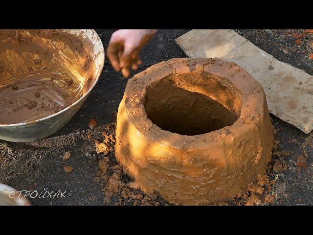 How to Make an Asian Earth Oven. Simple technologies.