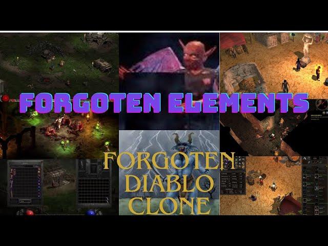 FORGOTEN ELEMENTS. FORGOTEN FREE BROWSER ACTION MMORPG FROM THE PAST