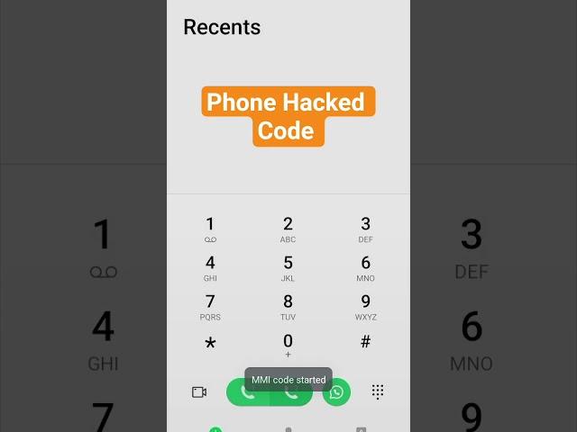 Phone Hacked code calling,Sms etc.. ️️️ #viralvideo #smartphone #trending