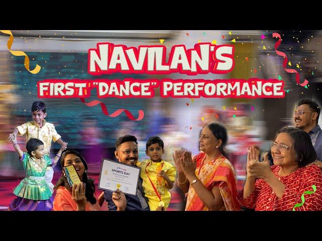 Navilan's First "Dance" performance  || School Culturals  Achamma & Ammama Got emotional 