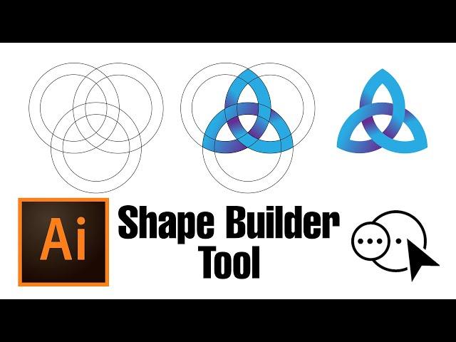 The Shape Builder Tool | Logo Design | Adobe Illustrator | Tutorial