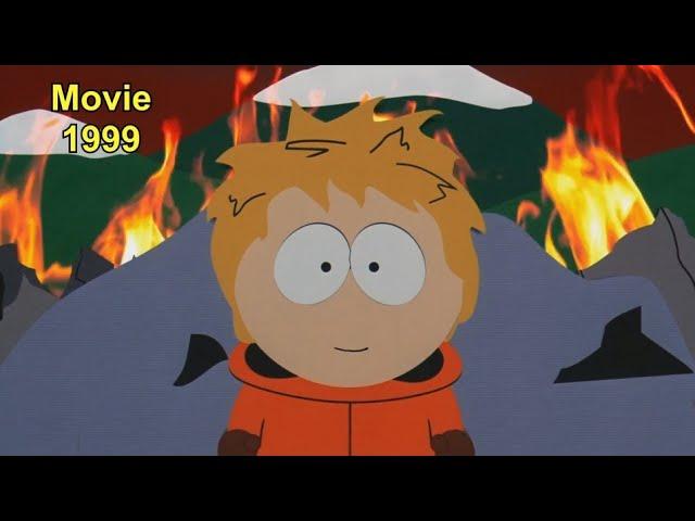 The evolution of Kenny McCormick's voice (South Park season 1-26)