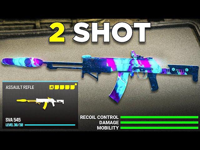 new *2 SHOT* SVA 545 CLASS is META in MW3!  (Best SVA 545 Class Setup) - Modern Warfare 3 Warzone