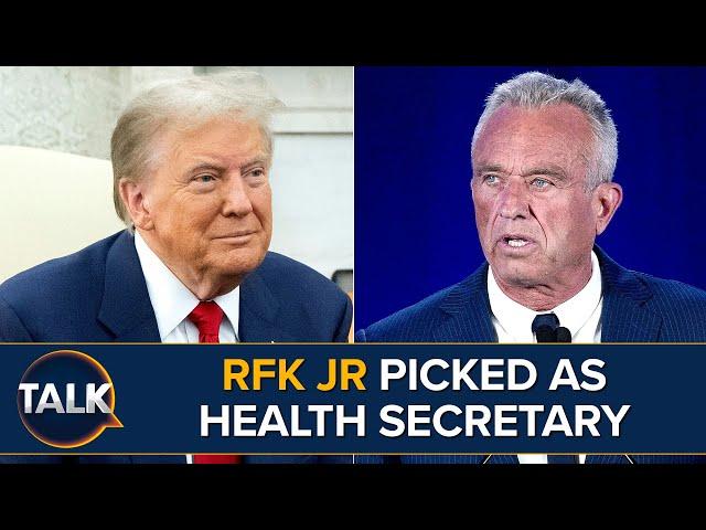 “He Has Pushed Wild Conspiracy Theories” Trump Selects Vaccine Sceptic RFK Jr As Health Secretary