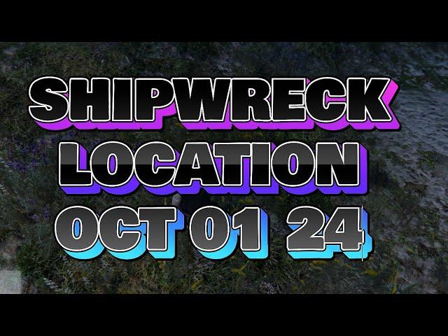 Shipwreck Location Today Oct 01 2024 GTA Online | GTA online daily shipwreck  location