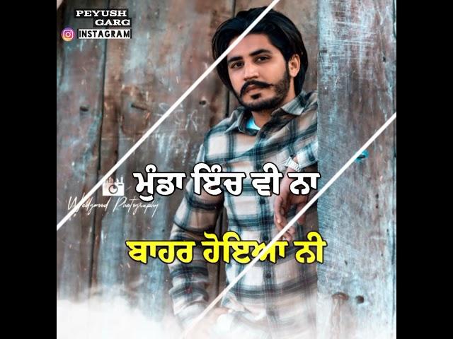Korala Maan(Musafir)Song Video#New song video#Official punjabi status#official video for watsapp