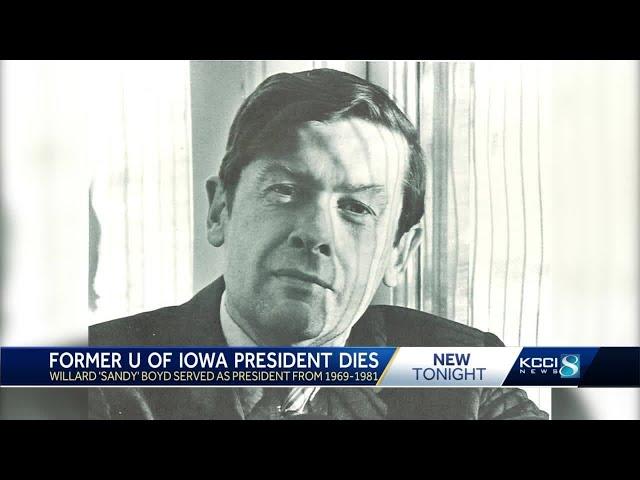 Former University of Iowa President Willard Boyd dies at age 95