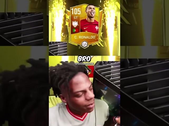 IShowSpeed packs Ronaldo *rip pc* (GONE WRONG) 