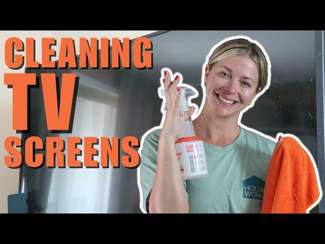 How to Clean a TV Screen the RIGHT WAY