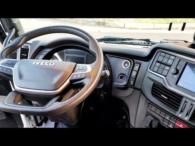 NEW IVECO S WAY interior #iveco #ivecosway #truck #interior #cab #truckcab #cabin