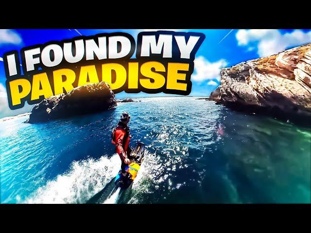 I found my paradise‍ Efoiling and Jetsurfing in Portugal