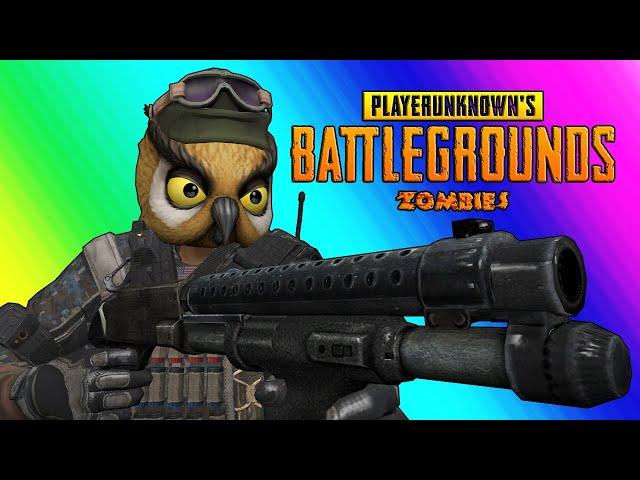 PUBG Zombies Funny Moments - Nogla Rage and Zombie Swarm Panic!