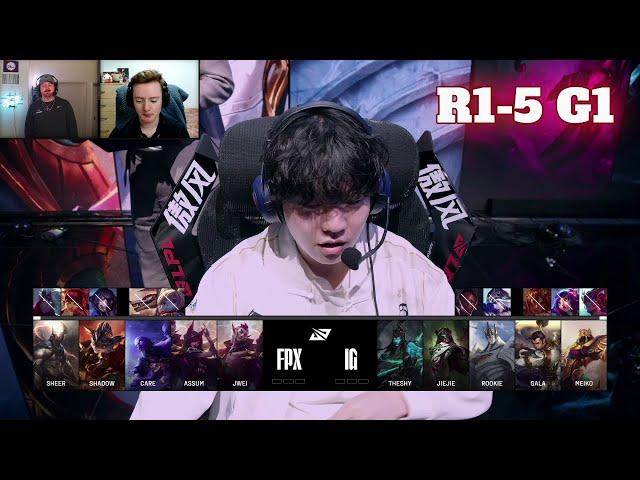 FPX vs IG - Game 1 | Round 1 S15 LPL Spring Playoffs 2025 | FunPlus Phoenix vs Invictus Gaming G1