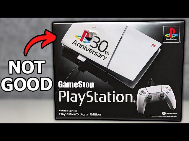 GameStop RUINED my 30th Anniversary PS5... 