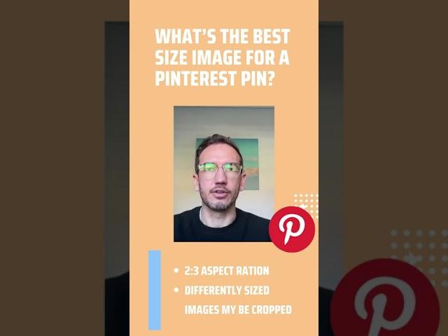 What’s the best size image for a Pinterest pin? #shorts #pinterestmarketing