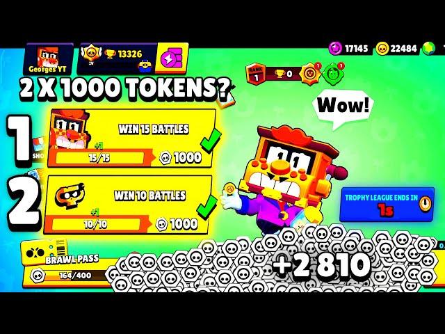 Complete 2x 1000 TOKENS QUESTS With Griff & New Season Brawl Stars #7