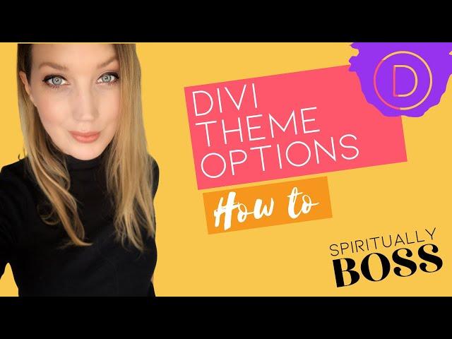 Divi Theme Options