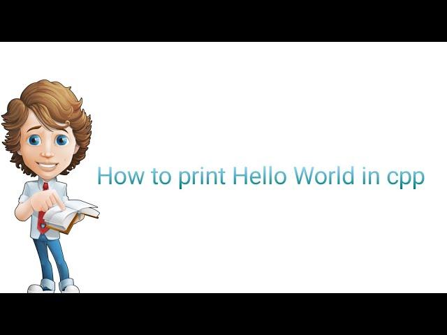 How to print Hello World in c ++|| Coding cafe