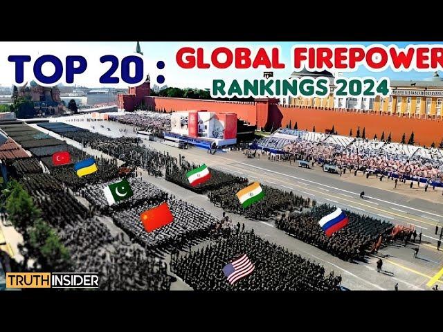 Global Firepower Rankings 2024 | Top 20 Powerful Military In The World