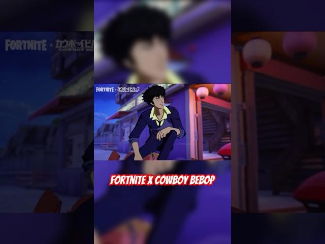 FORTNITE X COWBOY BEBOP  #fortniteshorts #fortnite #gaming #cowboybebop #fortniteskins #new #news