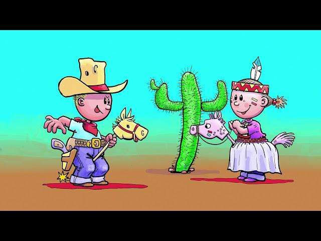 2 Kleine Kleutertjes (Deel 2) - Cowboy en Indiaan