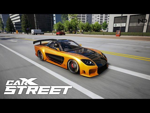 CarX Street #7 - Mazda RX7 Độ Veilside: Đỉnh Cao Của Xe Độ!