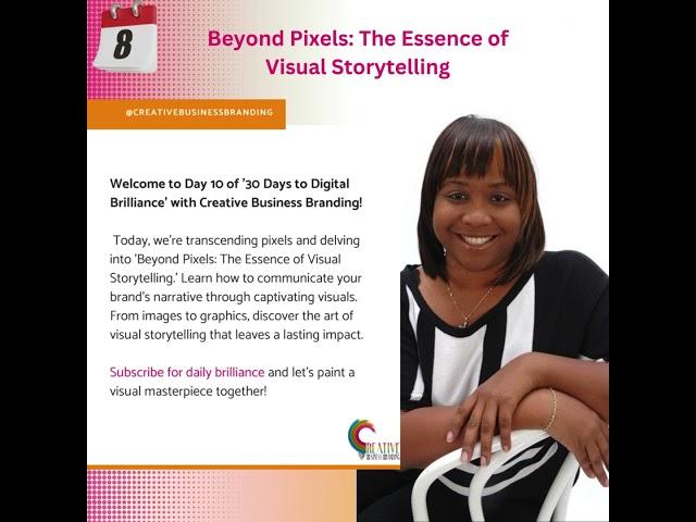 Beyond Pixels: The Essence of Visual Storytelling  #creativebusinessbranding #businessbranding