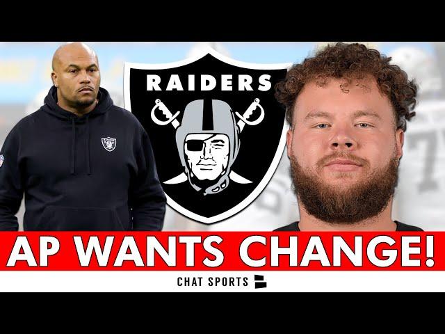 Antonio Pierce WANTS CHANGE! Raiders Plan To Fix The O-Line Before NFL Week 3 Game vs. Panthers