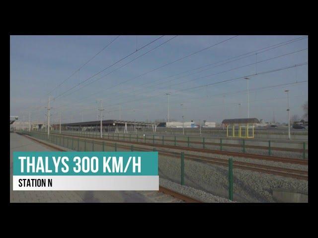 2x Thalys 300 KM/H Noorderkempen