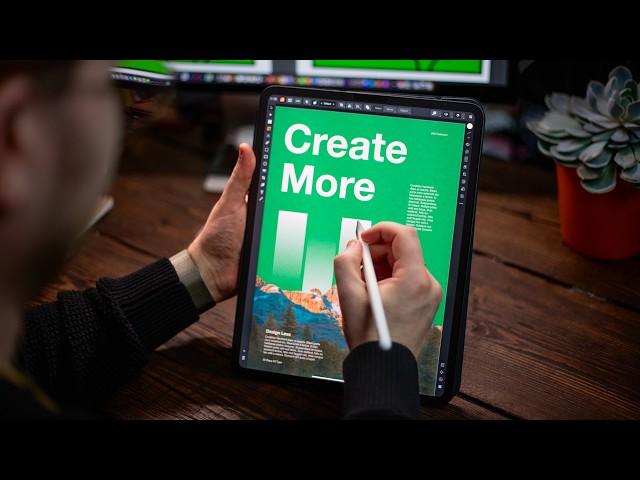 M4 iPad Pro - A Graphic Designers Review 