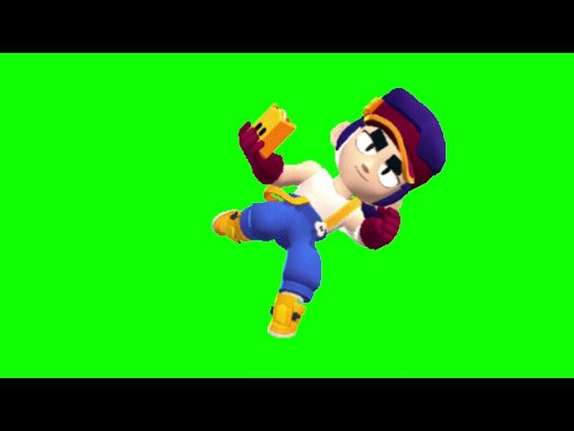 FANG WINNING + LOSING POSE GREEN SCREEN BRAWL STARS