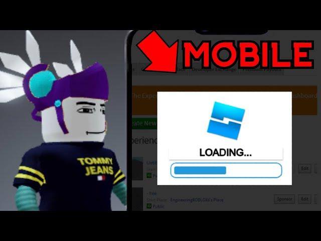 HOW TO MAKE A ROBLOX GAME / EXPERIENCE ON MOBILE! *2025*