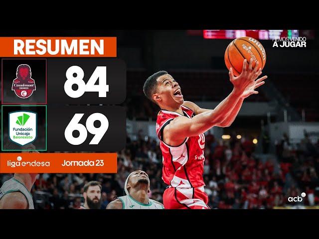 Casademont Zaragoza - Unicaja (84-69) RESUMEN | Liga Endesa 2024-25