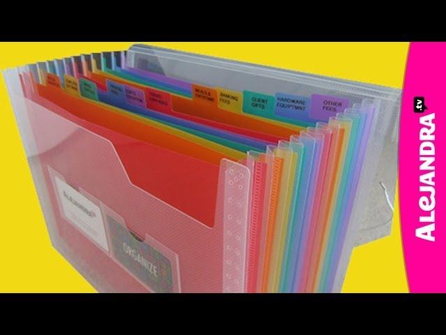 Receipt Organizer for Home Office Organization