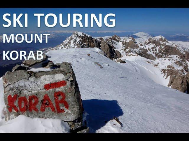 Mount Korab Top of Albania (skitouring)