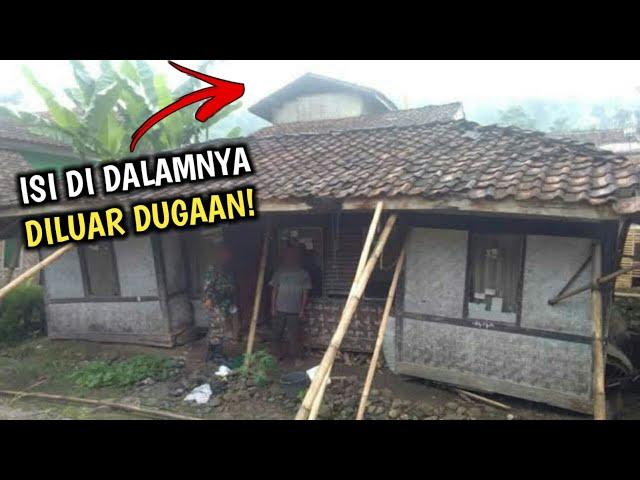 Sekilas Rumah Ini Reyot Dan Mau Roboh,Tapi Saat Masuk Kedalam Tak Disangka Isinya..