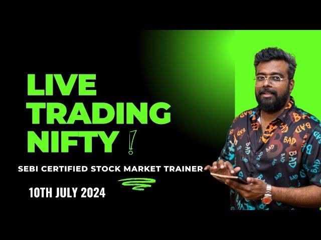 Bank Nifty50:JULY 10 Live Options Trading today#BankNiftyTradingLive |In 2024 Learn Trading Easy Way