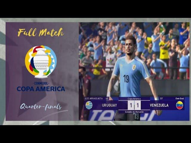 PES 2018 | Uruguay vs Venezuela | Copa America: Quarter-finals | Gembox Patch 2021 | PS3