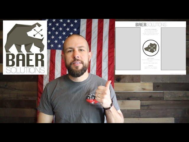 Baer Solutions Standard Shooting Drill /  Balance of Speed & Accuracy