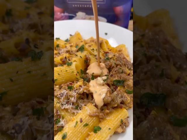 Spicy Rigatoni Pasta #onestopchop