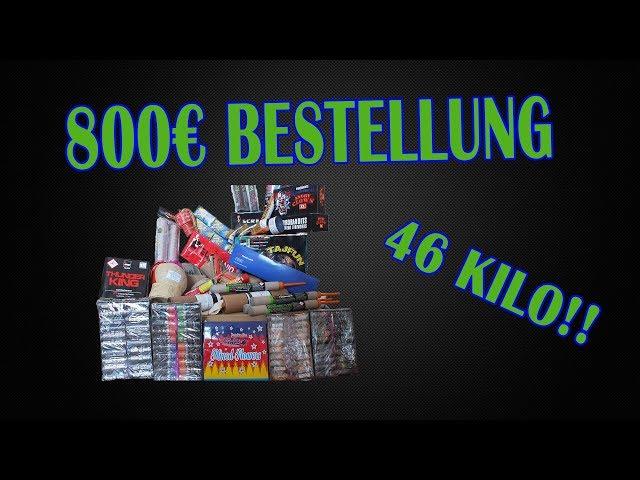 XXL FIREWORK UNBOXING (800€)