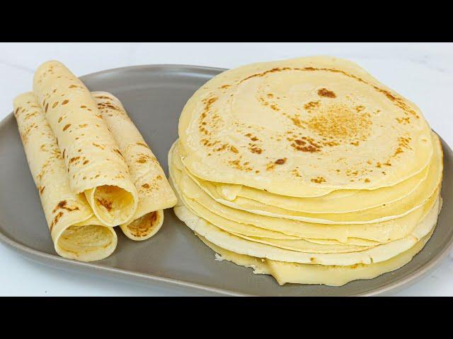 HOW TO MAKE SIMPLE PANCAKES WITHOUT MILK !!