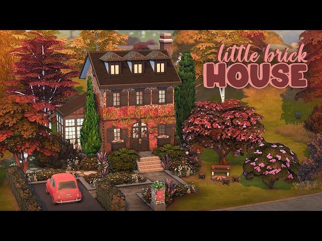 Little Brick House  | The Sims 4 Speed Build