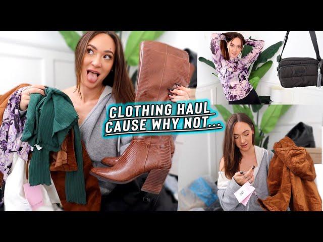 i went shopping... aka fall / winter clothing haul lol