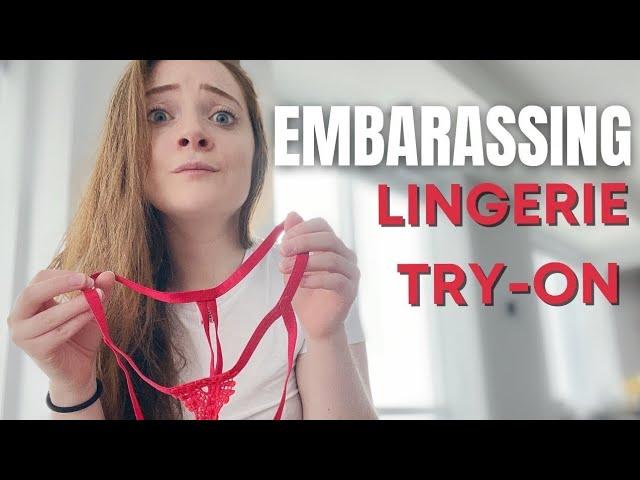 See-through lingerie try-on haul with Emilia #transparenthaul #tryonhaul2023 #lingerie PWSSV068