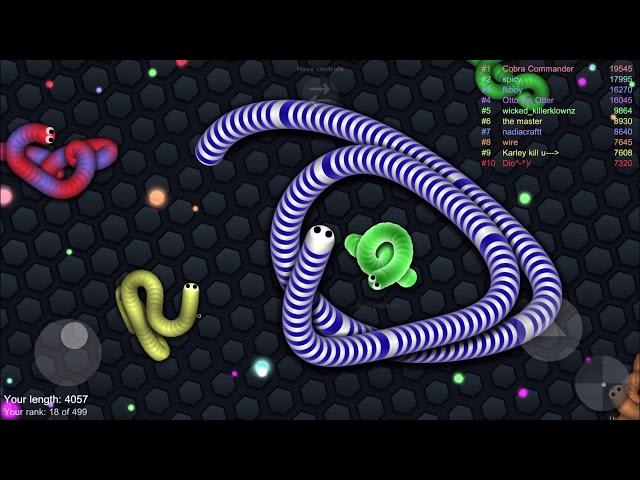 КАК ИГРАТЬ в #СЛИЗАРИО  #Slither.io чтобы СТАТЬ БОЛЬШИМ ИГРА ПРО ЧЕРВЯКА slitherio gameplay