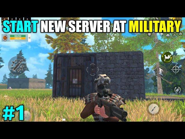 [DAY01] START NEW SERVER AT PEAKWOOD NEAR MILITARY || EP01 || LAST DAY RULES SURVIVAL GAMEPLAY