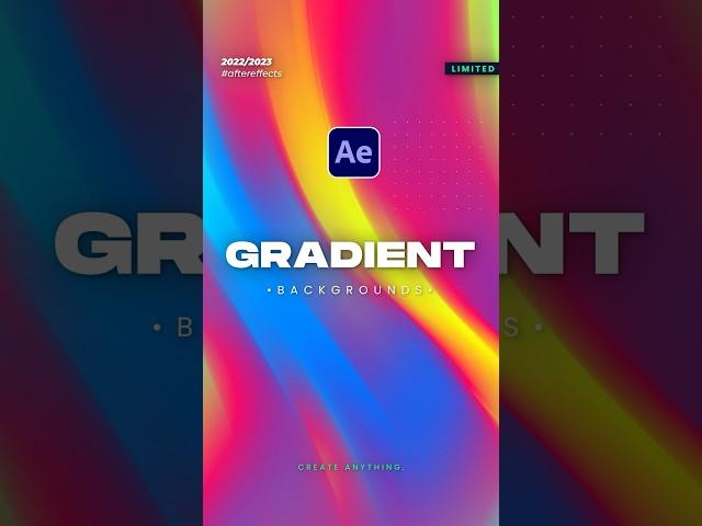 Create Amazing Gradients With 1 Trick in After Effects